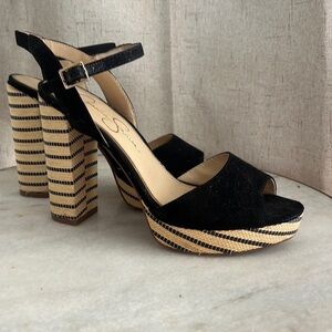 Strappy Jessica Simpson heels